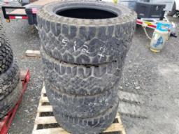 4 Pneus 33x12.50R20 GOODYEAR