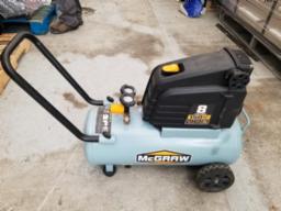 Compresseur MCGRAW, 8 gallons 1.5HP, 150 PSI