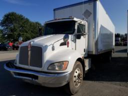 2008 KENWORTH CON, camion cube, indique 286187km, 