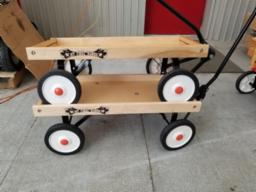 2 Brouettes pour enfant en bois MY FIRST WAGON ***