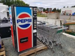 Machine à boisson gazeuse PEPSI sans clé, 4 panier