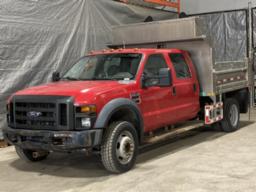 2008, FORD, F-450 XL, CAMION À 6 ROUES BENNE, PNBV