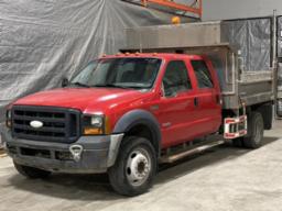 2006, Ford, F-450 XL, CAMION À 6 ROUES BENNE, PNBV