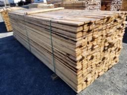 1 Bundel de bois 1x4x12 environ 504 mcx bois brut*