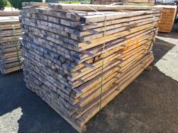 1 Bundel de bois 1x4x12 environ 504 mcx bois brut*