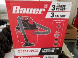 Aspirateur BAUER 3 gallons sce-humide