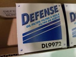 Lot de Filtreurs à l'huile DEFENSE #DL9972 env 14