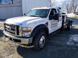 2008 FORD F550, camion remorque