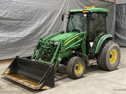 2008, JOHN DEERE, 4720, TRACTEUR 58 HP 4 X 4 AVEC GODET