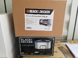 Lot varié:  Mijoteuse BLACK & DECKER6.5 L numérique (SL647SKT),