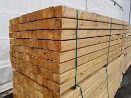 1 Paquet de bois blanchi 4x4x8 env. 104 mcx