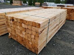 1 Paquet de bois blanchi 4x4x10 env. 104 mcx