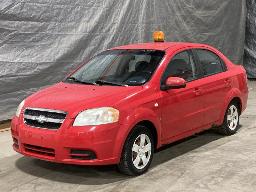 2007, CHEVROLET AVEO, AUTOMOBILE