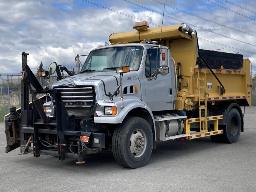 2008, STERLING , CAMION 6 ROUES    BENNE-ÉPA,AILE,C.-NEIGE,