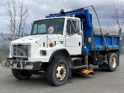 2004, FREIGHTLINER FL80, CAMION 6 ROUES    BENNE-ÉP., LAME,