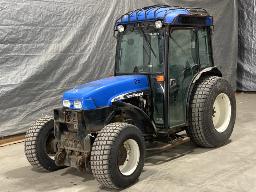 2008, NEW HOLLAND TN85FA, TRACTEUR 84 HP  4 X 4