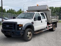 2008, FORD F-450, CAMION 6 ROUES    BENNE, PNBV:7258KG