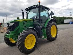 2021-JOHN DEERE 6110R, tracteur 86 HP au PTO, 