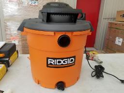 Aspirateur RIDGID 16 gallons sec et humide 5HP