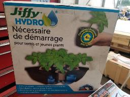 2 Palettes: Nécessaire de démarrage pour semis et jeune plante  229 départ de iiffy et 90 système hydroponique