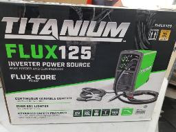 TITANIUM EASY FLUX-Soudeuse 125 AMP, 120 volts