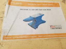 2023-PALADIN PLD-CIA200, enclume 200 lbs poids 91 kg Dimensions en mm: 620*310*320