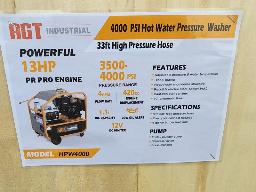 2023-AGROTK-HPW4000-Machine de nettoyage à eau chaude