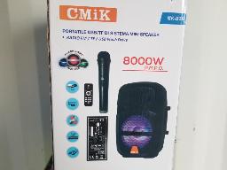 2 Radios FM portative, CMIK MKB26 s (USB, micro, télécommande) neufs