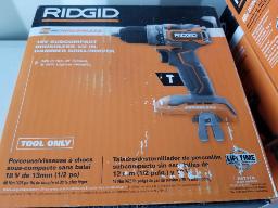 RIDGID R8711B-Perceuse/visseuse à chocs 18 volts 1/2'' neuf