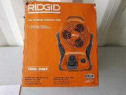 RIDGID R860721B-Ventilateur de chantier hybride 18 volts, batterie non incluse neuf