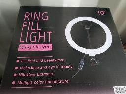8 Ring fill light 10'' et 10 trépieds pour photo selfiees neuf