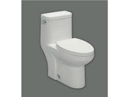 Qté 2--ML700W 1PC WC WHT Code: 1253688-toilette monopièce