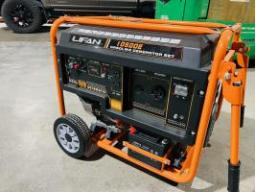 LIFAN 10500E-Génératrice neuve à essence, équipée ensemble de Roue set, poignées, démarrage électrique 110/220 volts