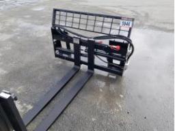 MOWER KING-Fourches hydrauliques attache skid steer 48''x4'' neuves
