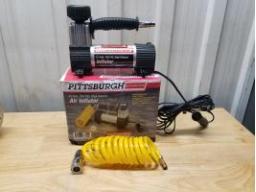 QTÉ 2-PITTSBURG- Compresseurs portatif ultra performant 100 PSI, 12 volts