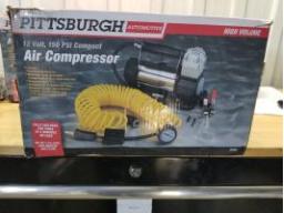 PITTSBURG-Compresseur à air compact, 12 volts, 150 PSI