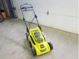 RYOBI-Tondeuse 21'' à batterie 40 Volts, avec chargeur et batterie, neuve