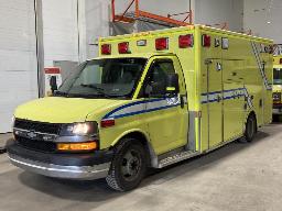 2015, CHEVROLET EXPRESS 3500, AMBULANCE    6 ROUES