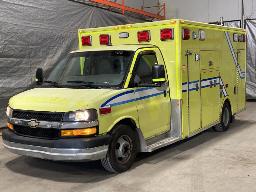 2015, CHEVROLET EXPRESS 3500, AMBULANCE    6 ROUES