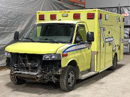 2014, CHEVROLET EXPRESS 4500, AMBULANCE    6 ROUES