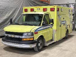 2014, CHEVROLET EXPRESS 4500, AMBULANCE    6 ROUES