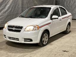 2011, CHEVROLET AVEO, AUTOMOBILE