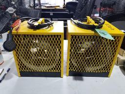 2 Chauffrettes 220 volts 4800 W