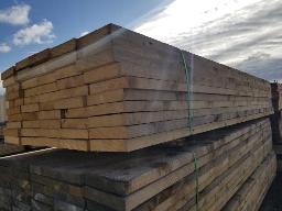 Bundel de bois 2x10x12, non certifié-brut env. 50 mcx