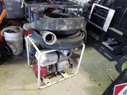 Pompe à eau 4'' , moteur Honda GX240 avec boyau