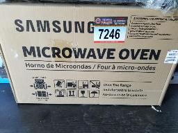 Four micro-ondes SAMSUNG pour mettre au dessus d'une cuisinière , neuf