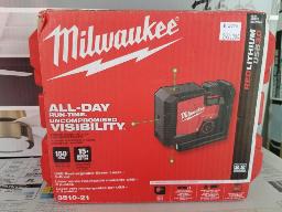 Laser vert MILWAUKEE rechargeable par USB à 3 points neuf