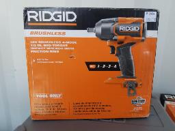 Clé à choc 1/2 RIDGID, 4 modes, 18 volts, outil seulement , neuf