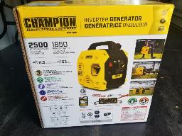 Génératrice CHAMPION 2500W, 120 volts, neuve