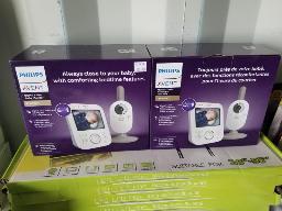 PHILIPS-2 Moniteurs pour bébé, neufs